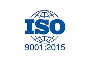 ISO 9001:2015 certification logo