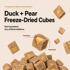 RoyalHugge Duck and Pear Freeze-Dried Cubes for cats and dogs