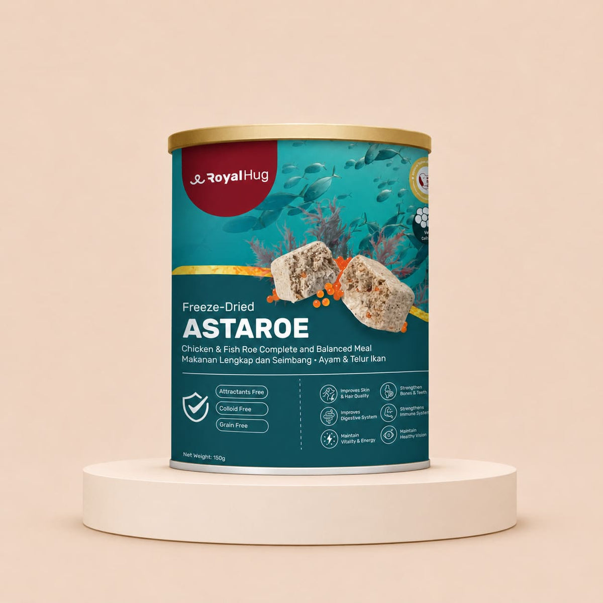 RoyalHugge AstaRoe Complete Meal 150g