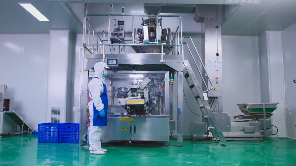 Automated packaging line for RoyalHugge pet nutrition products