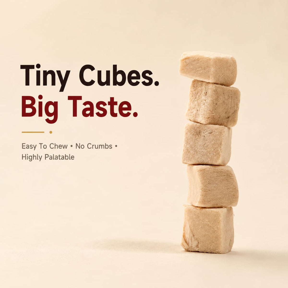 RoyalHugge Whole Cut Meat bite-sized cubes for cats and dogs in Malaysia and Singapore