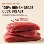RoyalHugge Whole Cut Duck made from 100 percent human-grade duck breast